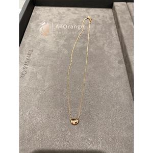 Tiffany & CO蒂芙尼女士颈链18K玫瑰金豆豆项链