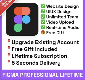 Figma Pro account Figma专业版 升级自己账号 lifetime