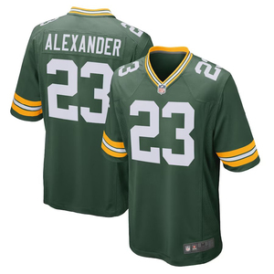 绿湾包装工Green Bay Packers橄榄球服 23#Jaire Alexander球衣男