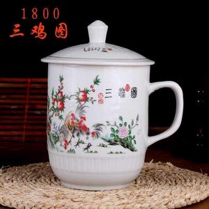 茶杯大号陶瓷器单个1000ml陶瓷瓷杯2000ml大容量大容量