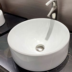 科勒台上盆K-14800T-0乔司圆形家用面盆洗手盆陶瓷洗脸盆龙头台盘