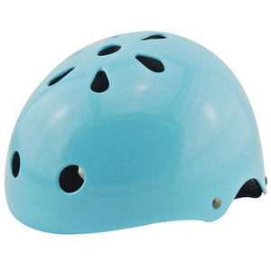 toker 儿童滑板车轮滑头盔骑行自行车护具装备 蓝色粉色XS码V11