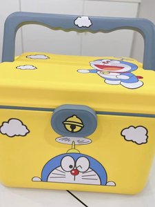 婴儿童宝宝卡通小药箱家庭装医药箱家用应急医疗药物收纳箱药品盒
