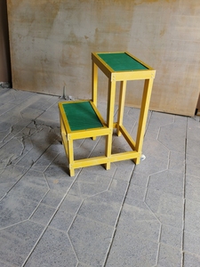 玻璃钢绝缘高低凳可移动平台凳踏步凳电工凳单层凳梯凳10KV绝缘凳