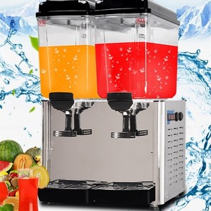 冷饮机商用冷饮机大容量三缸自助餐酸梅汤制冷果汁机冷热饮料机器