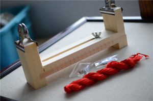 手链红绳木制编织架器手工编织固定器工具项链桃花结绕线