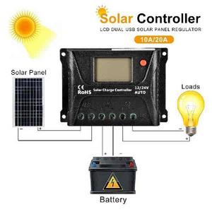 New PWM Auto Solar Charge Controller 12V24V Solar Panel