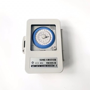 壁挂宽电压防水盒保护罩timerTB388R机械表盘定时器时控开关