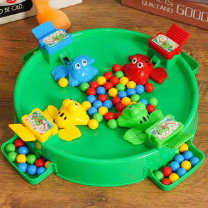 青蛙吃豆网红同款儿童玩具男孩疯狂贪吃豆豆亲子互动桌面益智游戏