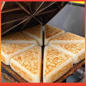 重庆三角粑烤模具商用家用八格四川米粑米糕锅老式炉子工具机器