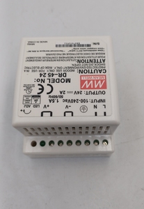 DR-4524 台湾明纬导轨开关电源45W工业用输出DC24VDC15VDC12VDC5v