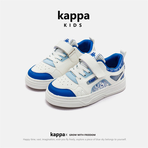 Kappa背靠背童鞋儿童板鞋2024春季新款男运动鞋子透气女童休闲鞋