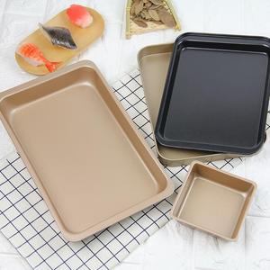 展艺烤盘烤箱用家用不粘长方形蛋糕曲奇饼干烤盘模具专用烘焙工具