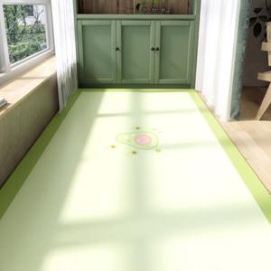 ,阳台地垫加厚免洗可擦防水防晒厨房地板PVC可擦洗铺垫子客厅地毯