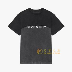 正品代购Givenchy/纪梵希2022新款男装圆领短袖T恤打底衫BM71F