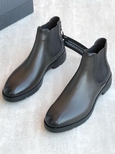 意大利直邮ZEGNA/杰尼亚24切尔西短靴男真皮软底舒适防水时装男鞋