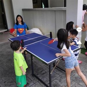 小学生迷你乒乓球桌简易乒乓球台折叠家用室内儿童小型便携式学习