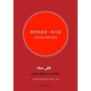 正版9成新图书丨【正版】我的焦虑是一束火花 阿多尼斯诗歌短章选