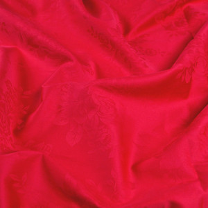 新款大红色婚庆纯棉被套单件双人全棉贡缎提花被罩加厚情侣可定做