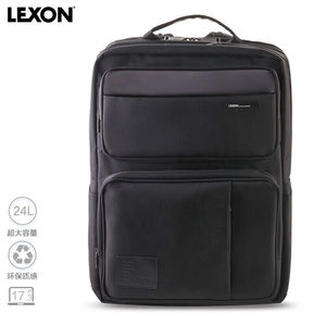 乐上（LEXON）电脑包17.3英寸笔记本大容量男士双肩包多隔层书包