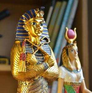 埃及旅游雕塑摆件现代简约家居大厅装饰法老摆设埃及古代传奇人物