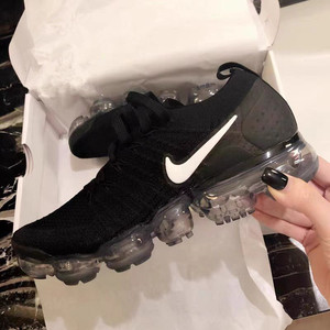 Nike耐克男鞋Air Vapormax网面全掌气垫缓震女鞋跑步鞋942842-001