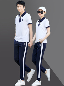 耐克正品牌运动套装男士夏季短袖情侣运动服装男女韩版休闲两件套