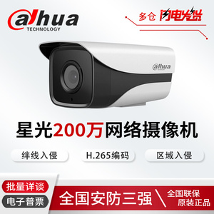 大华200万POE监控摄像头 支持音频 插TF卡 DH-IPC-HFW2233M-AS-I1