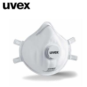 优维斯UVEX2312口罩 带呼吸阀 防烟防雾霾 FFP3头戴式防护口罩