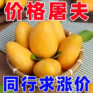 海南小台芒新鲜10斤小芒果鲜果整箱应季孕妇水果小台农芒果大果甜