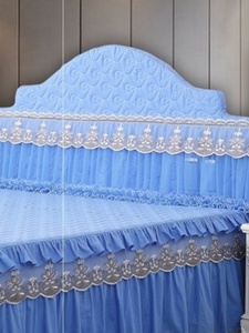 四季卧室加厚新款扇形三角床头套罩欧式弧形半圆椭圆不规则
