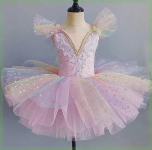 新六一女童芭蕾舞儿童蓬蓬裙演出服幼儿小天鹅公主纱裙天鹅湖舞蹈
