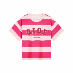 安踏儿童24新款女大童篮球系列篮球套装女生针织短袖衫362431106
