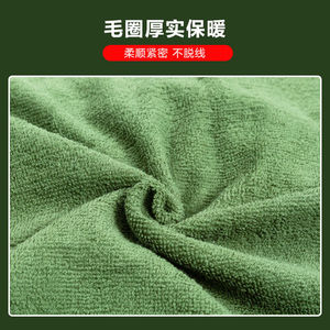 绿色被毯夏季毛毯单人绿毯被薄毯子民品草绿色150cm200cm|