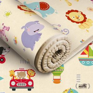 新疆包邮宝宝爬行垫婴儿加厚环保双面折叠防潮泡沫爬爬地垫游戏毯