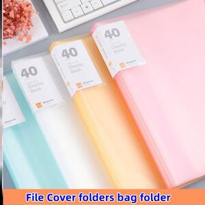 a4 clear book display file文件夹 document folders 资料夹透明