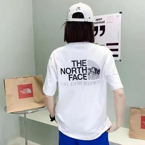 THE NORTH FACE夏季新款韩国北面雪山短袖T恤男女情侣款NF0A4U9L