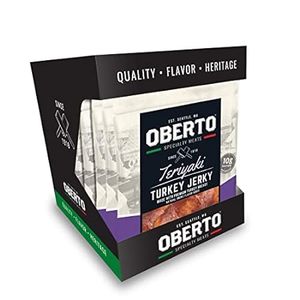 Oberto Specialty Meats Teriyaki Turkey Jerky， 2.7 Ounce (