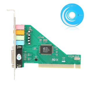 声卡电脑专用台式机内置PCI独立3D音频CMI8738四声道Win10XP7通用