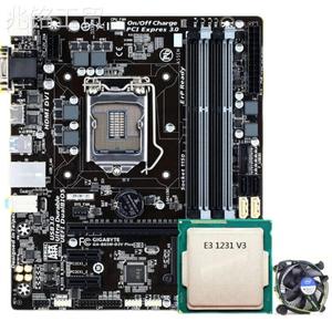 Intel 英特尔 至强E3-1230 31 V3 cpu+华硕B85主板套装技嘉 吃鸡
