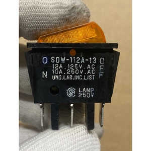 SHINDEN船形电源开关 SDW-112A-13 10A250VAC