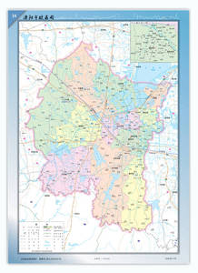 新版 电子版 常州市 溧阳市 地图 行政区划图 政区图 交通图 素材