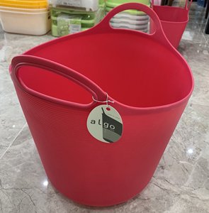 日本进口inomata脏衣篮子塑料衣服收纳筐洗衣框玩具篓杂物收纳桶