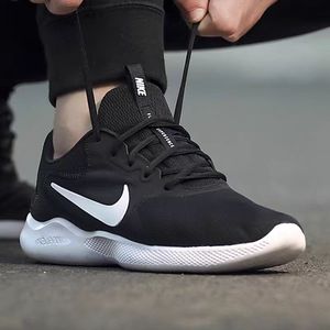 Nike/耐克男鞋 Flex 圆头系带轻便透气简约运动跑步鞋 CD0225-001