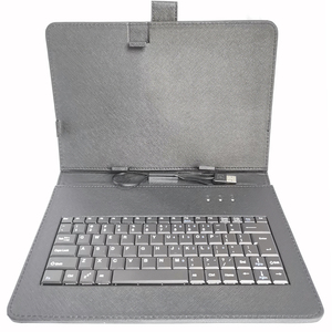 手机Fujitsu富士通Q508平板电脑键盘皮套支架保护套有线USB三合一