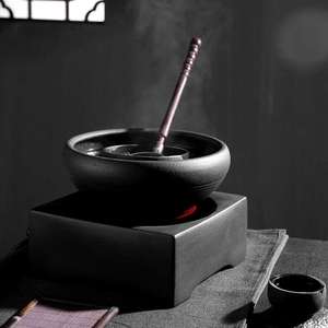 电陶炉煮茶器陶瓷煮茶壶套装黑茶普洱煮茶炉火山石家用全自动泡茶