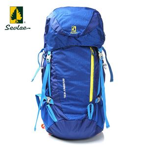 sevlae圣弗莱正品男女户外登山包大容量旅行徒步双肩背包带防雨罩