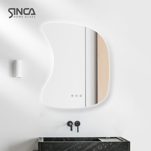 SINCA 镜子卫生间化妆镜挂墙智能镜触摸屏浴室镜带灯防雾人体感应