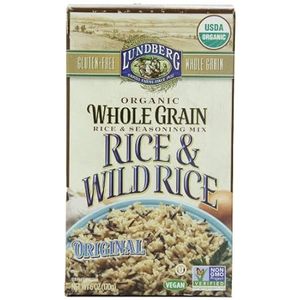 Lundberg Family Farms Organic Whole Grain and Wild Rice，