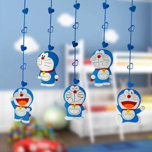 哆啦A梦双面吊饰主题布置 幼儿园商场儿童乐园班级装饰挂饰环创